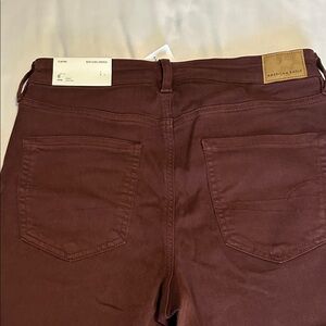 American Eagle Outfitters Women's Dark Brown Capris